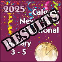 Calgary New Year's Sectional Results January 2025