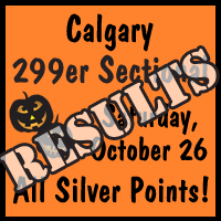 Calgary 299er Sectional Results 26 October 2024