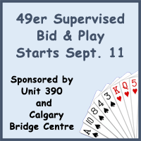 49er Supervised Bid & Play - Starts April 3