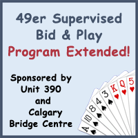 49er Supervised Bid & Play - Extended Through the Winter